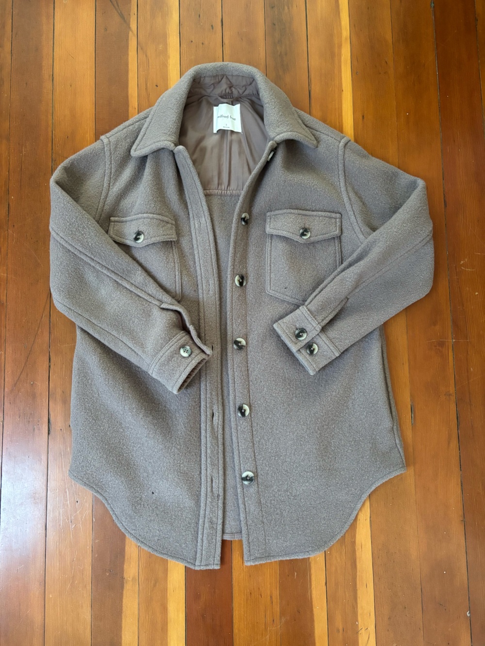 Wilfred Ganna Jacket Taupe